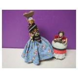2 Vintage Figurines 1 Native ,1 South American
