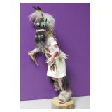 C. Nelson Signed 19.5" "Broad-Face" Kachina