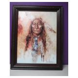 Two Chiefs Challenger Carlo Wahlbeck Giclee Print