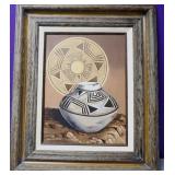 Original Karen Brueggemann Native Painting