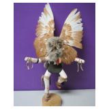 21" Tall Native J. Creek Owl Kachina
