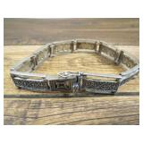 VTG  .925 Silver/Marcasite Bracelet