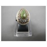 Native American Sterling/Cerrillos Turquoise Ring