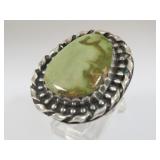 Native American Silver/Turquoise Ring Size 8