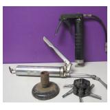 Lot Of 2 Grease Guns Etc