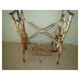 Antique Cast Iron Treadle Sewing Base