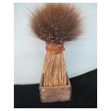 Wood Box Center Piece Arrangement