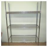 4 Shelf Stainless Steel Rack