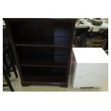 Pressboard Bookshelf & Nightstand