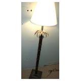 Vtg Palm Tree Floor Lamp Works