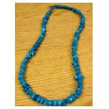 Vintage Turquoise Nugget Necklace