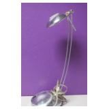 Chrome Desk Lamp 18"