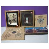 Sand Paintings, Native Tile Trivet Etc