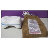 Contour Knee Pillow & Theracare Heating Pad