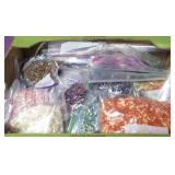 Large Lot Of Ladder Yarn, Ribbon  Etc