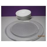 Vtg French Plates & Finnish Serving Platter