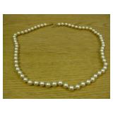 Vintage 24"  Pearl Necklace
