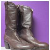 Handmade Custom Brown Cowboy Boots