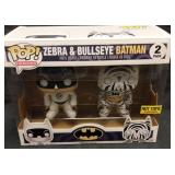 Funko Pop Heroes! Zebra & Bullseye Batman