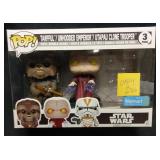Funko Pop! Star Wars 3 Pack Exclusive Opened