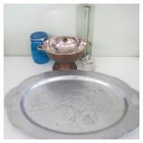 Turkey Platter, Colander, Storage Jars