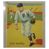 1934 Phillies Shortstop Dick Bartell Baseball Card