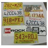 Box Of Asstd. License Plates