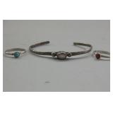 NA Sterling Silver Baby Bracelet & Rings