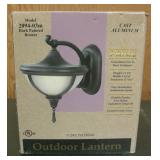 New In Box Outdoor Wall Light