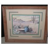 14" x 16" Framed Southwest Print