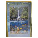 23" x 36" Eternal Rainbow Sea Framed Poster