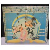 Handmade Mickey Mouse Clock - Untested