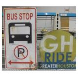 2 Foam Core Transportation Street Signs