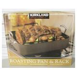 Kirkland Roasting Pan & Rack - Appears New