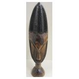 Wood Mask Figure 17" Tall