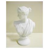 Female Roman/Grecian Bust 7" Tall