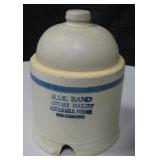 10" Tall Blue Band Poultry Feeder