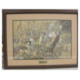 Signed & Numbered Robert Abbett Print - 33" x 25"