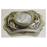 Kennedy Coin Belt Buckle