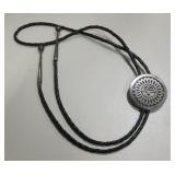 Sterling Marked Silver Bolo Tie