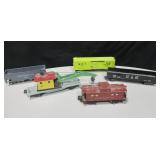 5 - S Scale Railroad Train Cars