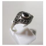 Sterling Silver Black Onyx Ring