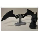 Batman Static Displays - Plastic Knife & Figurine