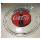 13" Coca-Cola Glass Platter w/ Original Box