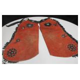 Vintage Suede Leather Child