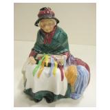 Royal Doulton "Silks & Ribbons" Figurine 6" Tall