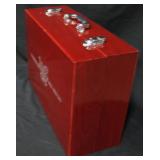 Grands Vins De Bordeaux Wood Wine Bottle Box