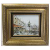 Framed Oil Painting 18" X 16"