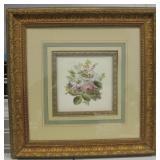 23.5" x 23.5" Framed Floral Wall Art