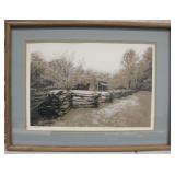 Framed Johnny Johnson Signed & Numbered Print